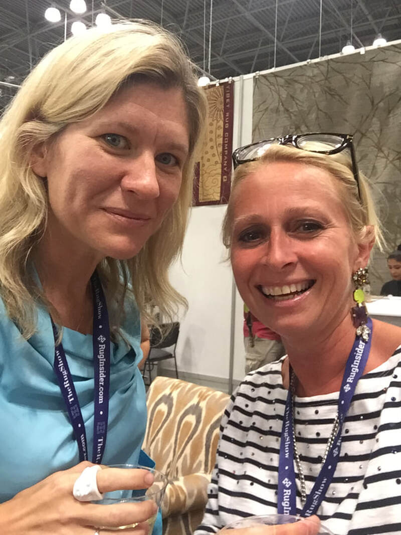 Catching up with Lucy Upward, Editor of Cover magazine.  A true rugs guru ;)