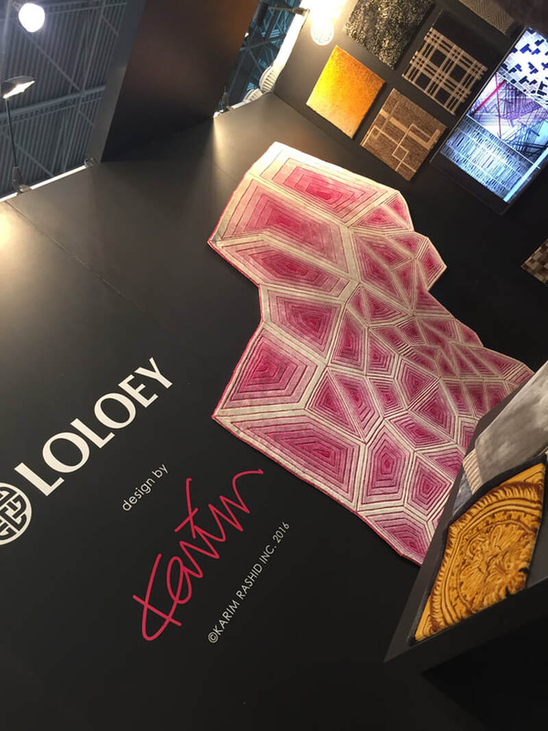 Rugs designed by Karim Rashid... yes please!